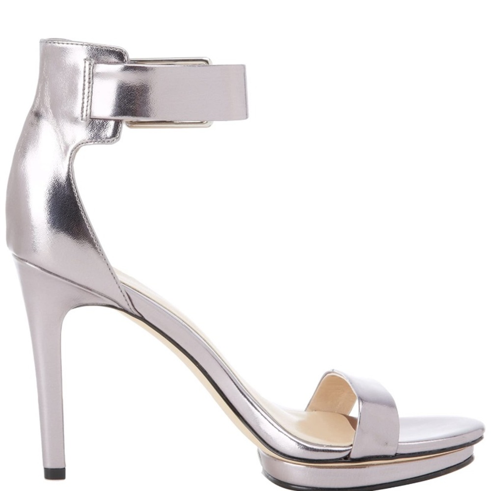 Calvin Klein Vivian Platform ~Silver/Pewter